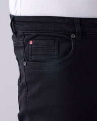 Straight Fit Black Jeans