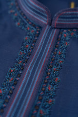 Regular Fit Embroidered Blended Fabric Formal Panjabi