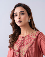 Smart Fit Embroidered Ethnic Kurta