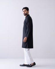 Regular Fit Embroidered Semi-Formal Panjabi