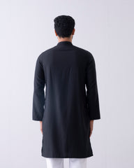 Regular Fit Embroidered Semi-Formal Panjabi