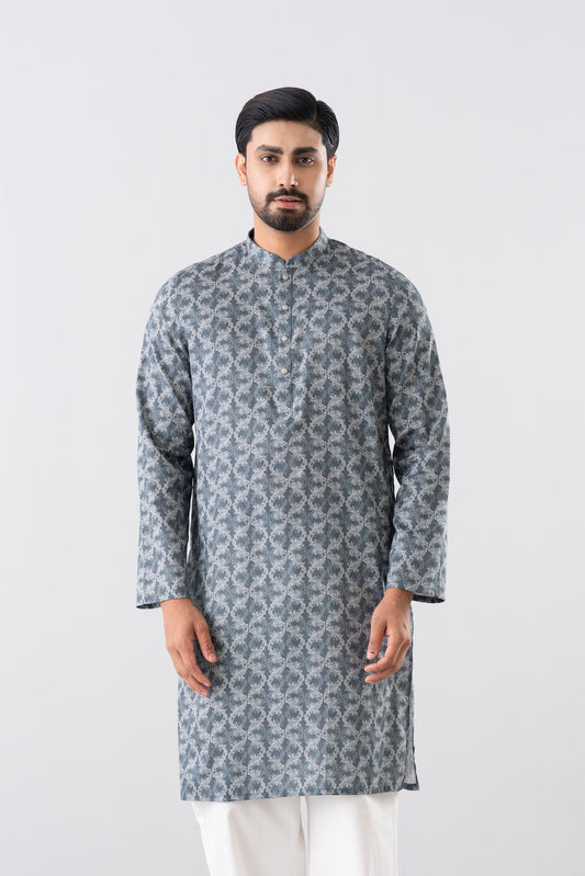 Regular Fit All-Over Printed Panjabi