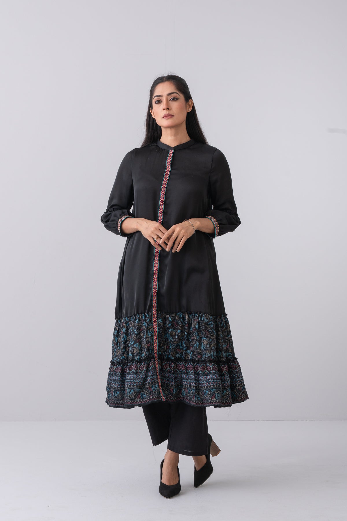 Smart Fit Embroidered Ethnic Kurta