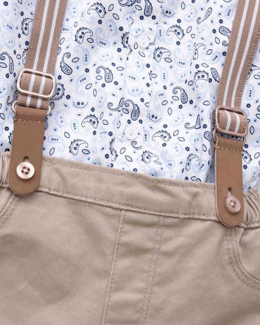 Newborn Boys' Suspender (6-18 Months)