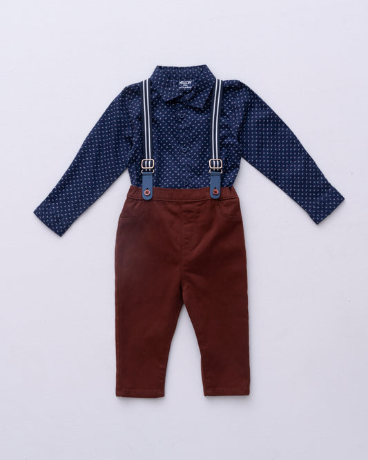 Newborn Boys' Suspender (6-18 Months)