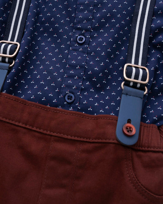 Newborn Boys' Suspender (6-18 Months)
