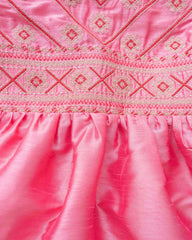 Newborn Girls' Ethnic Partywear Set (6-18 Months)