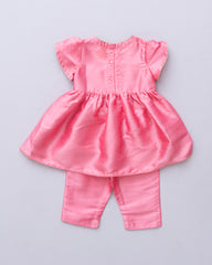 Newborn Girls' Ethnic Partywear Set (6-18 Months)