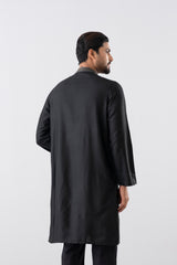 Regular Fit Embroidered Blended Fabric Formal Panjabi