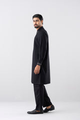 Regular Fit Embroidered Blended Fabric Formal Panjabi