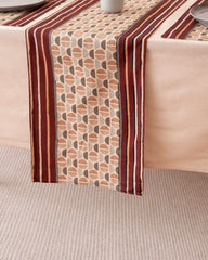 Table Runner - Brownish Crimson