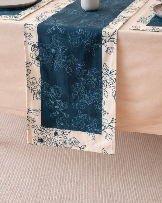 Table Runner - Indigo Blue