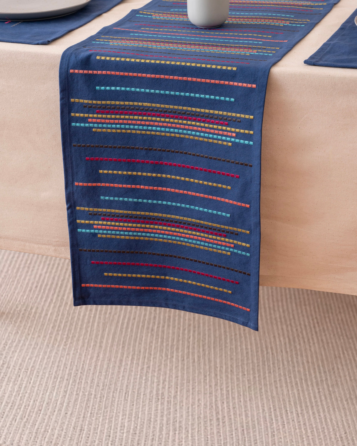 Table Runner - Sapphire Blue