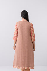 Long Length Double Layer Smart Fit Kurta