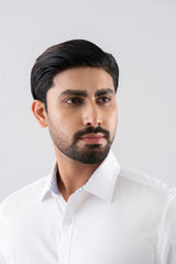 Slim Fit Solid Dyed Poplin Templeton Formal Shirt