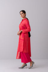 Smart Fit Two-Piece Digital Printed Cotton Ethnic Set