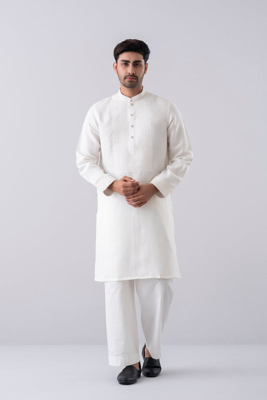 Regular Fit Embroidered Formal Panjabi