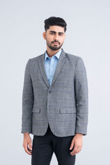 Classic Checkered Blazer