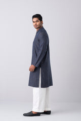 Regular Fit Embroidered Semi-Formal Panjabi