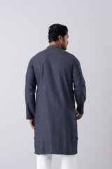 Regular Fit Embroidered Semi-Formal Panjabi