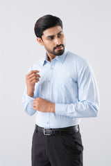 Regular Fit Solid Dyed Poplin Templeton Formal Shirt