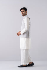 Regular Fit Cotton Semi-Formal Waistcoat