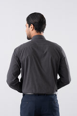 Regular Fit Subtle Gingham Check Formal Shirt
