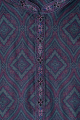 Regular Fit Embroidered Semi-Formal Panjabi