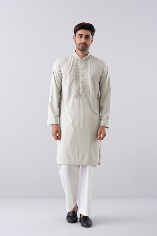 Regular Fit Embroidered Formal Panjabi