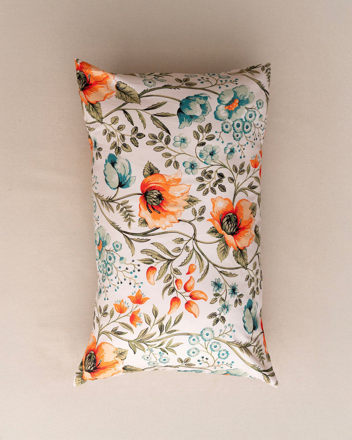 Pillow Cover - Coral Orange