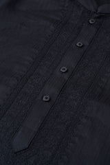 Regular Fit Embroidered Semi-Formal Panjabi