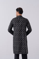 Regular Fit Printed Cotton Panjabi