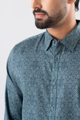 Regular Fit Printed Casual Shirt