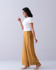 Relaxed Fit Printed Palazzo