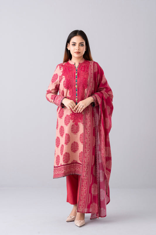 Smart Fit Digital Printed Khaddar Two-Piece Lawn