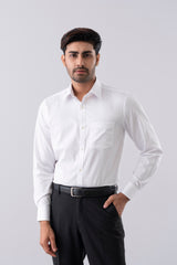 Regular Fit Solid Formal Shirt