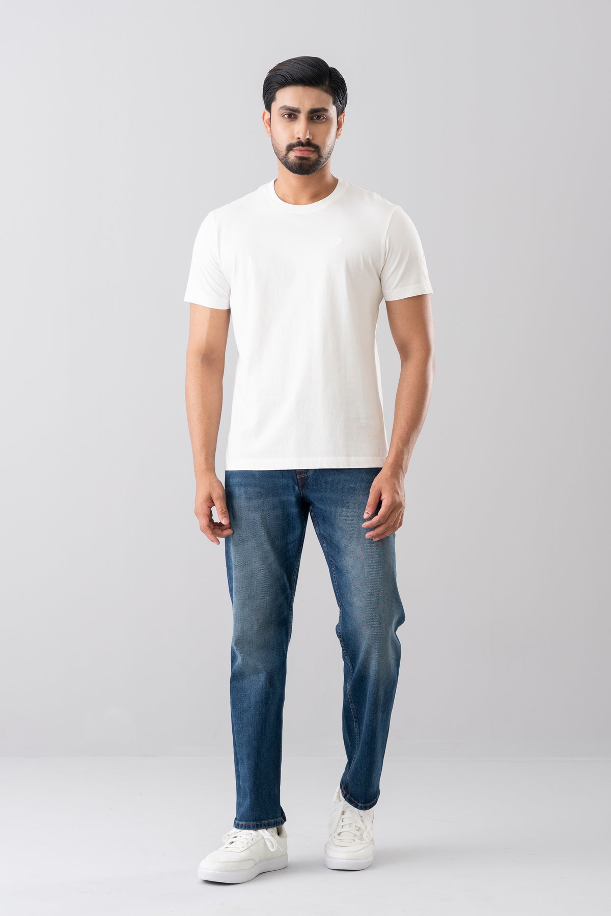 Regular Fit Solid T-Shirt