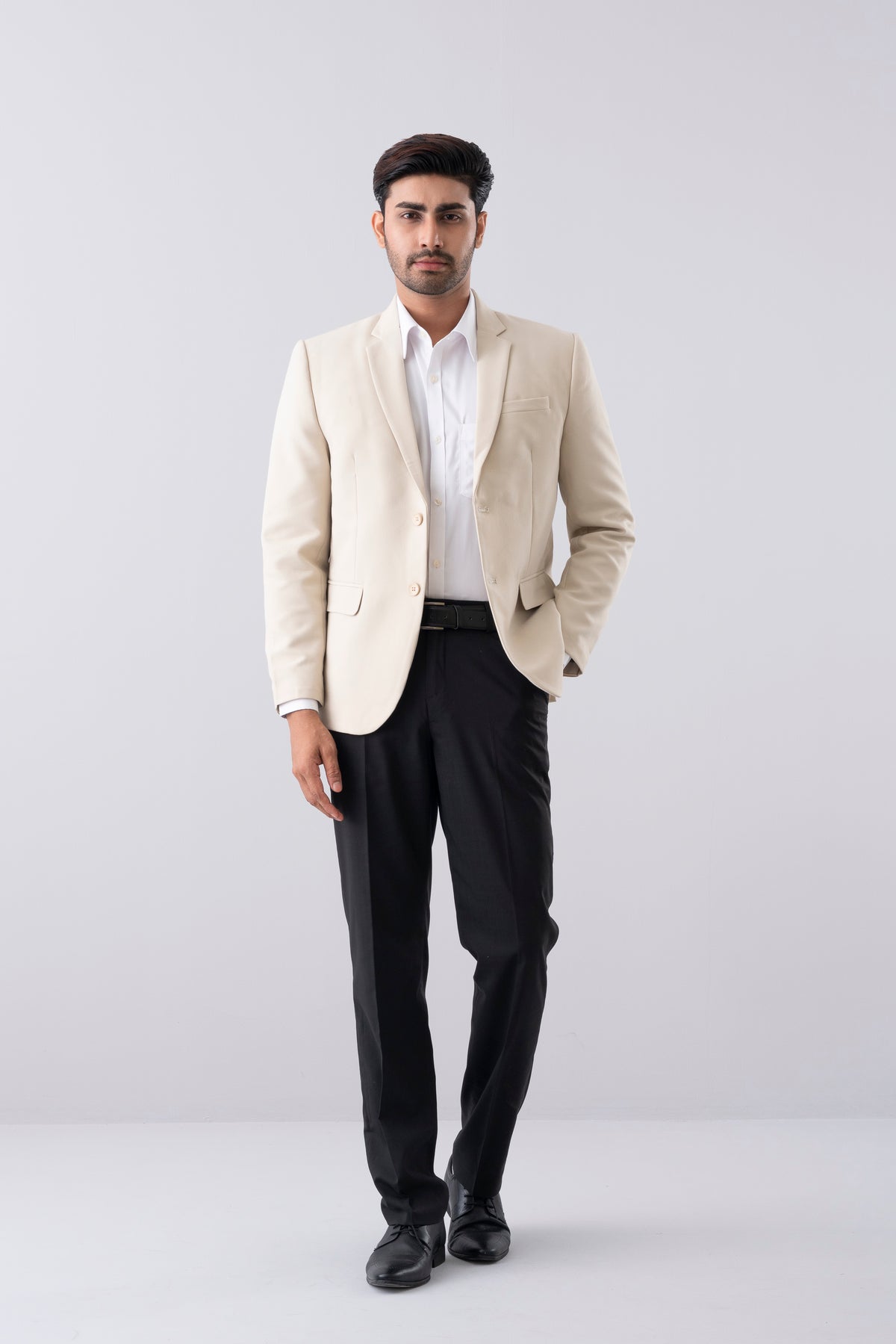 Regular Fit Smart Twill Formal Blazer