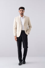 Regular Fit Smart Twill Formal Blazer