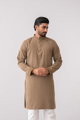 Regular Fit Semi-Formal Embroidered Panjabi
