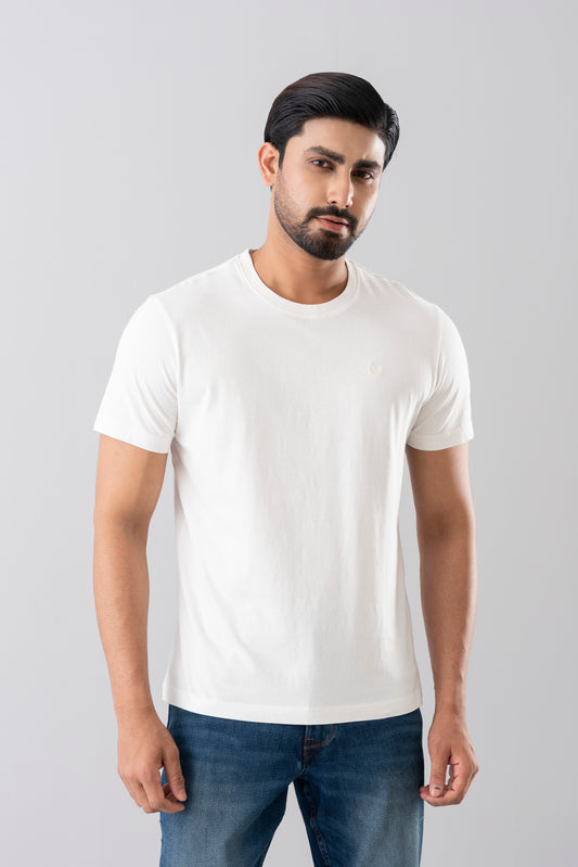 Regular Fit Solid T-Shirt
