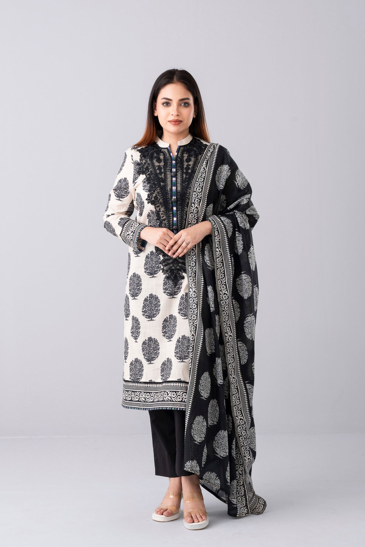 Smart Fit Printed Khaddar Two-Piece Lawn