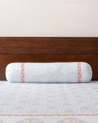 Bolster Cover - Turquoise Blue