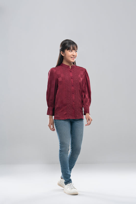 Junior Girls Evening Top (10-14 Years)