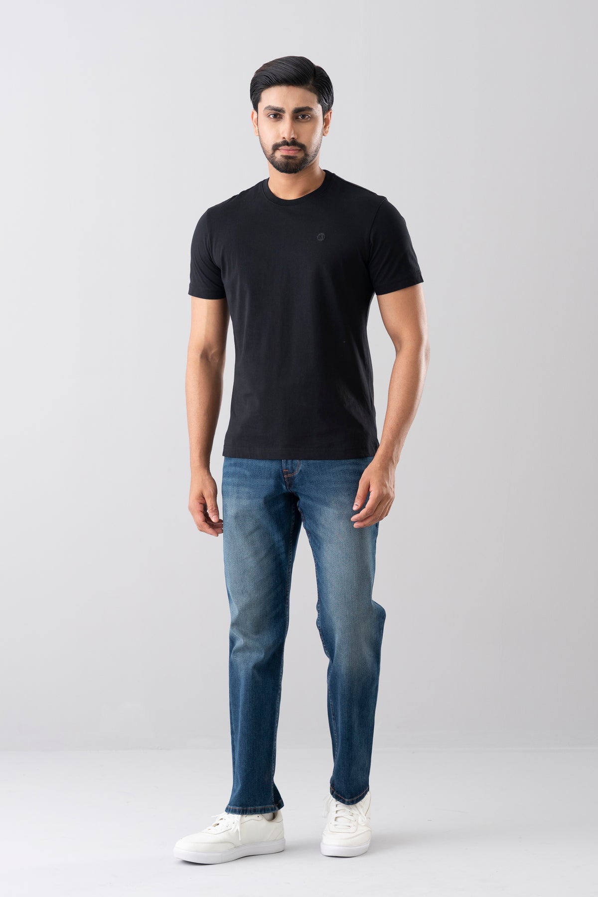 Regular Fit Solid T-Shirt