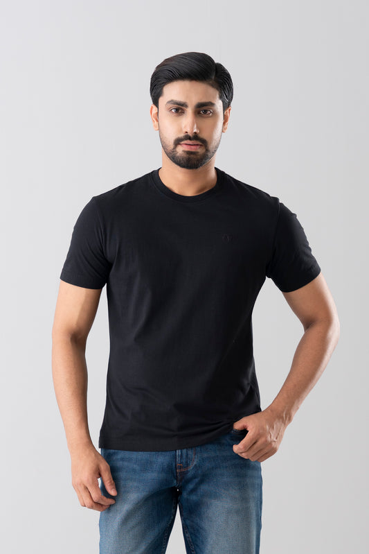 Regular Fit Solid T-Shirt