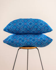 King-Size Bed Sheet - Indigo Blue