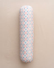 Bolster Cover - Pastel Rose