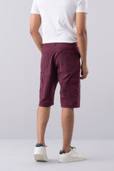 Regular Fit Solid Shorts