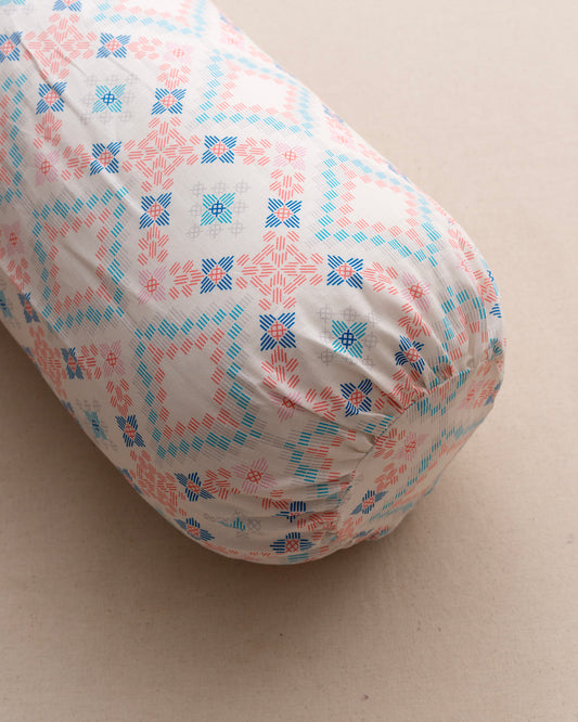 Bolster Cover - Pastel Rose